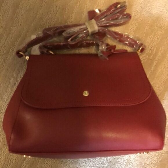 Sole Society Red Satchel - Picture 3 of 8